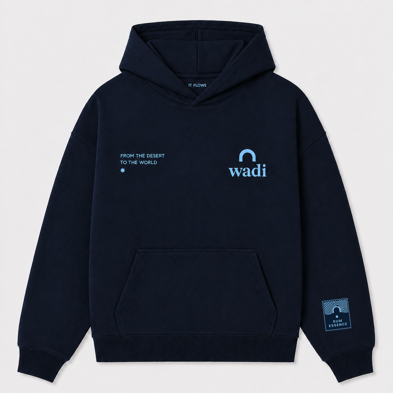 Detalle de la sudadera