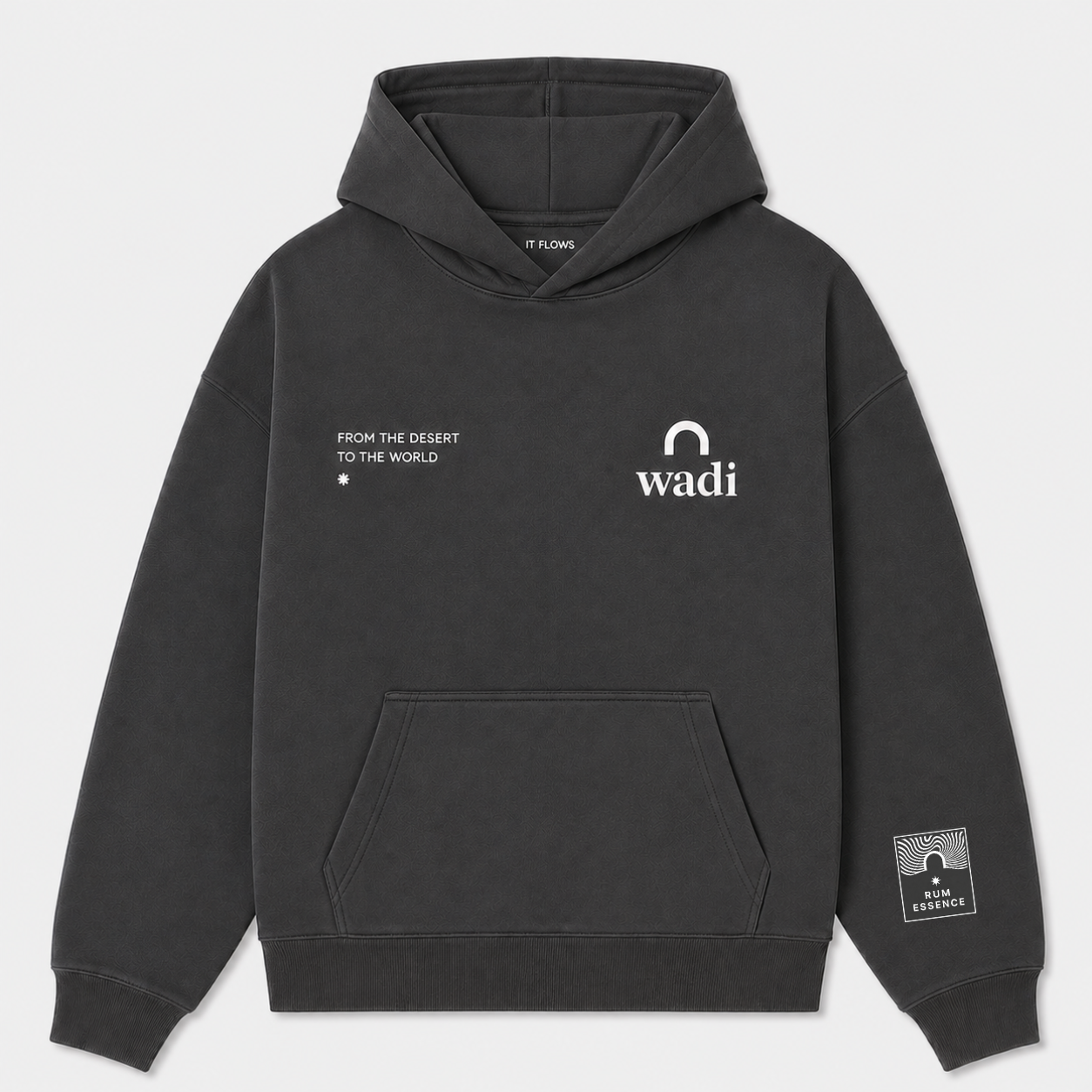 Detalle de la sudadera