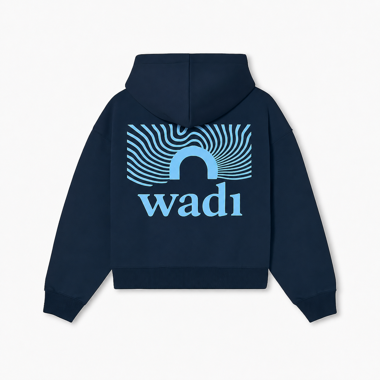 Sudadera Azul Marino y Azul Claro