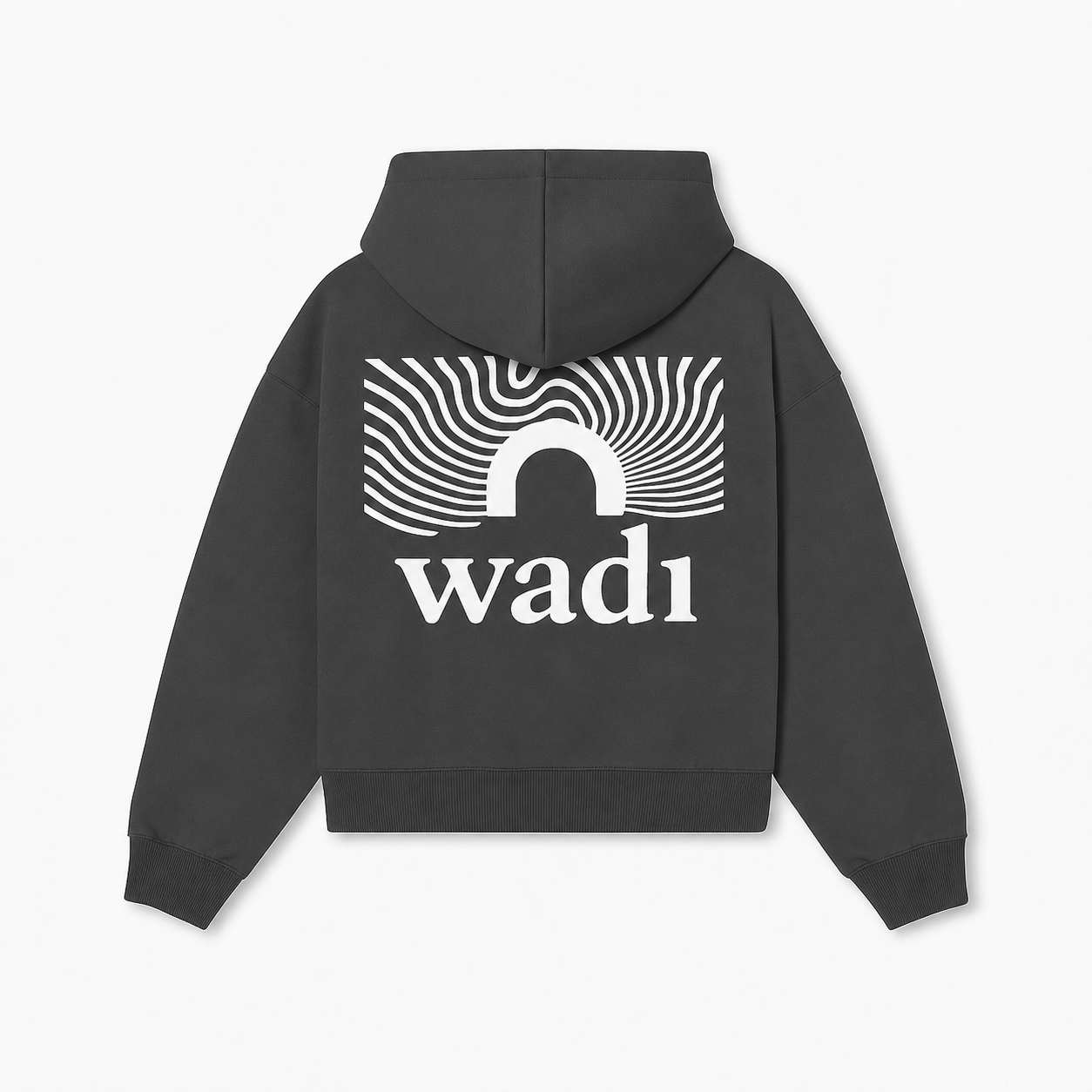 Sudadera Gris y Blanca